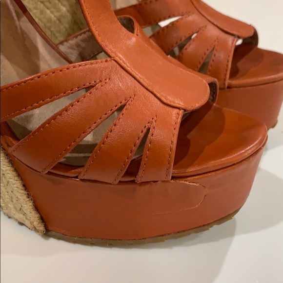 Y2K Charles David Bali Wedges - Picture 4 of 10